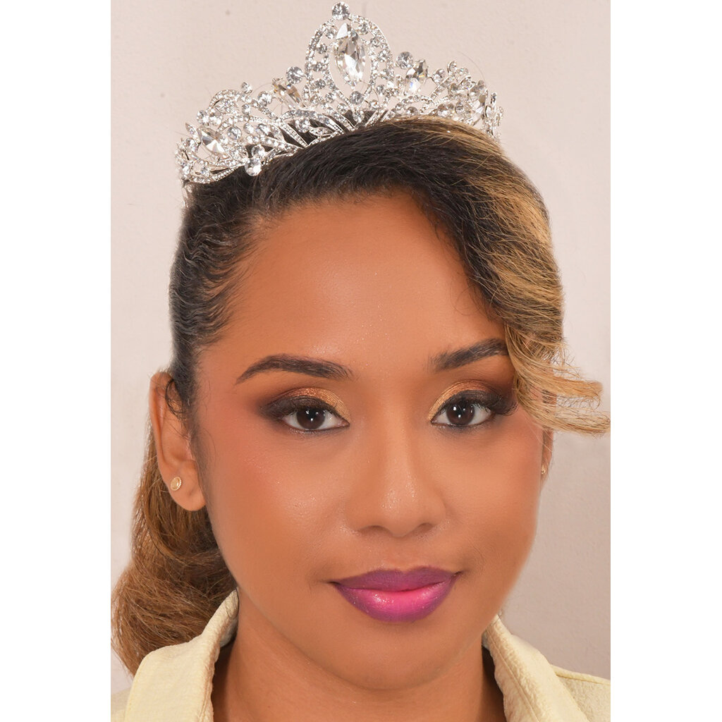Statement Rhinestone Tiara