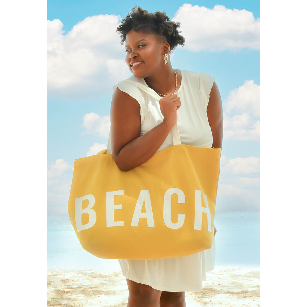 Beach Canvas Tote Bag