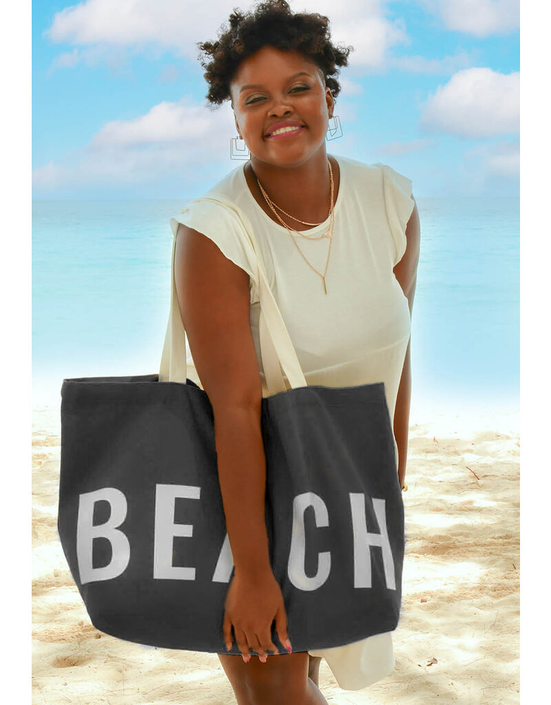 Beach Canvas Tote Bag