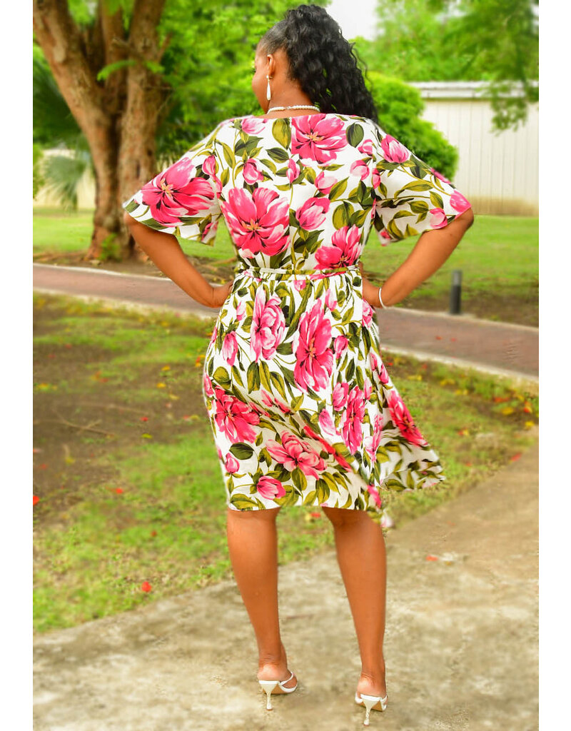 Jessica Rose RETILY- Floral Dress with Band