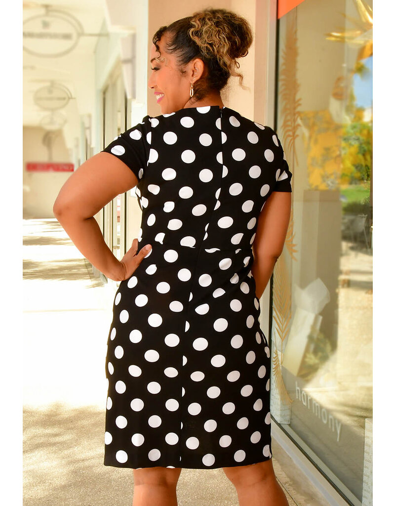 ROMER Polka Dot Wrap Bottom Dress Harmonygirl