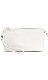 PROYA Leather Clutch Bag with 3 Compartments