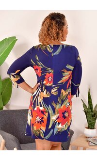 IVY ROAD ILANER- Floral 3/4 Sleeve Dress