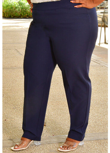 ZAC & RACHEL ZECO- Plus Size Pull Up Pants with Pockets