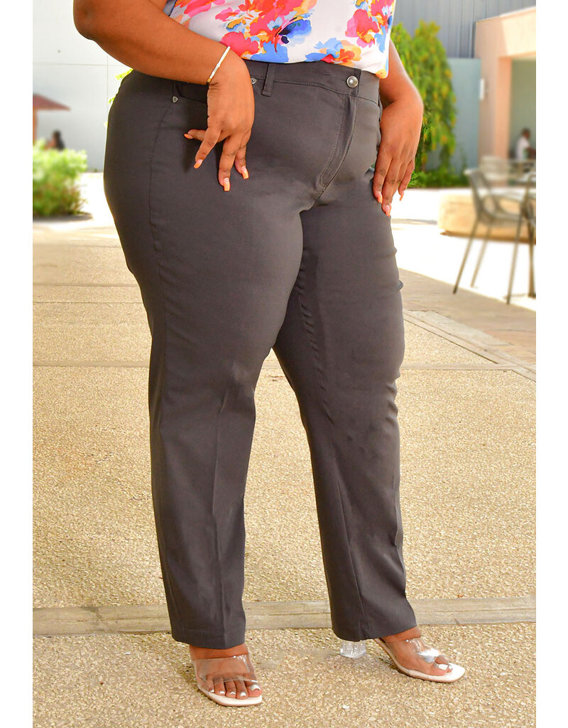 ZAC & RACHEL ZOEY- Plus Size Pants with Pockets and Tabs