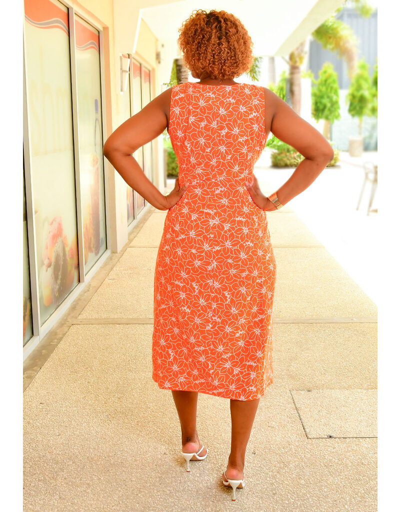 Signature KAJIA- Long Armhole with Tie & Embroidery