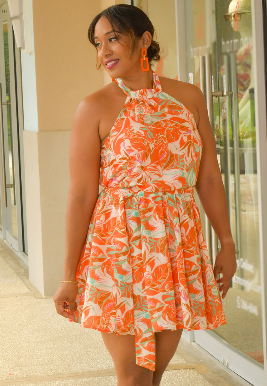 Halter neck sundresses hot sale