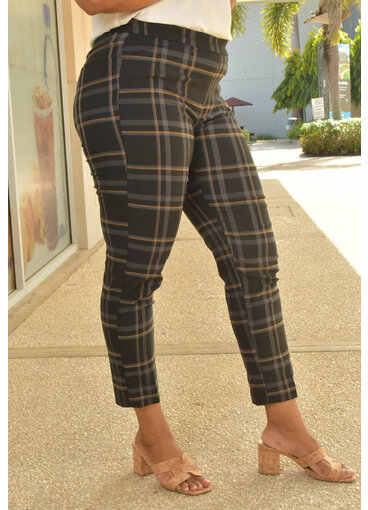 ZAC & RACHEL ZAKE- Plaid Pull On Pants