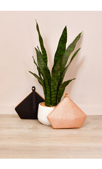 ADORE Bag-ADO triangle hard case w/glitter