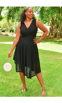 CONNIE- Crochet Sleeveless Dress