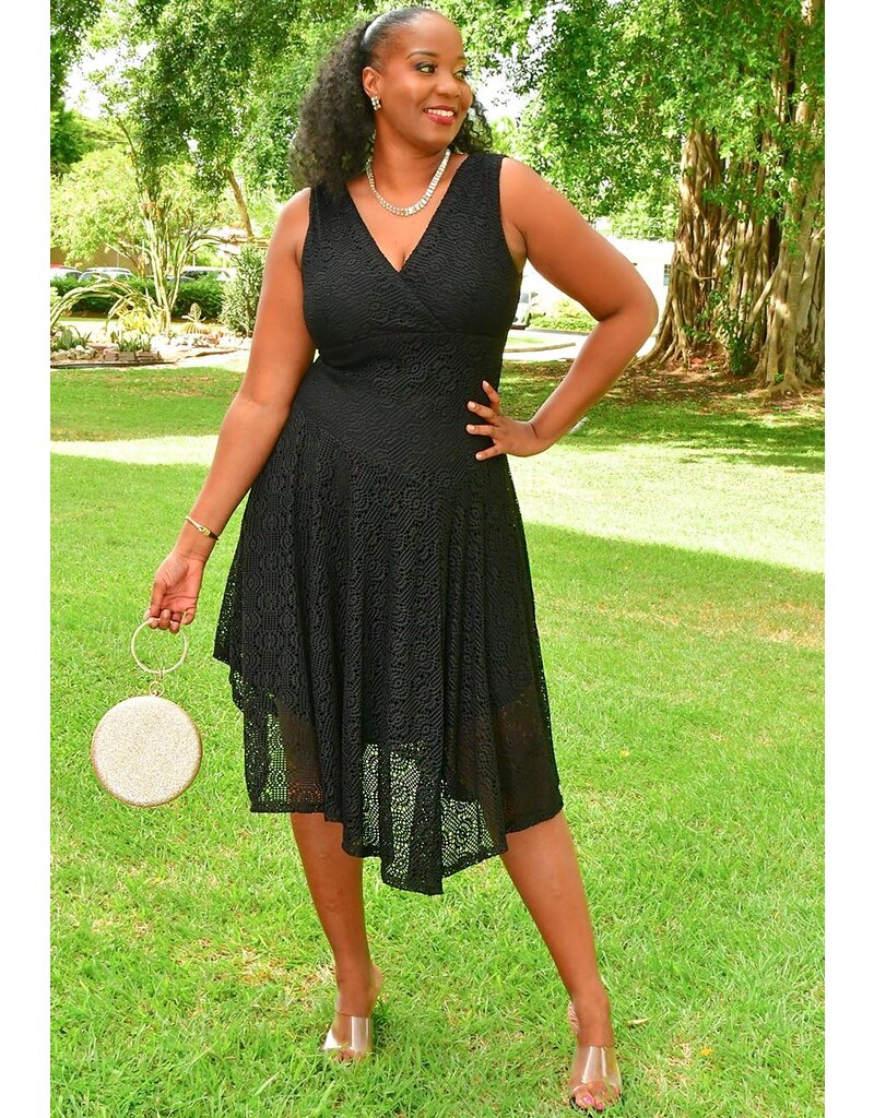 CONNIE- Crochet Sleeveless Dress