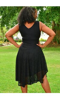 CONNIE- Crochet Sleeveless Dress