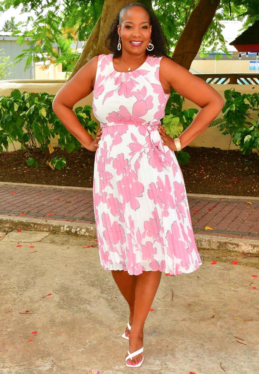 Dalfwin【Areca palm】Waist hole dress Areca Cut-Out Dress - Palms – The Missing Piece