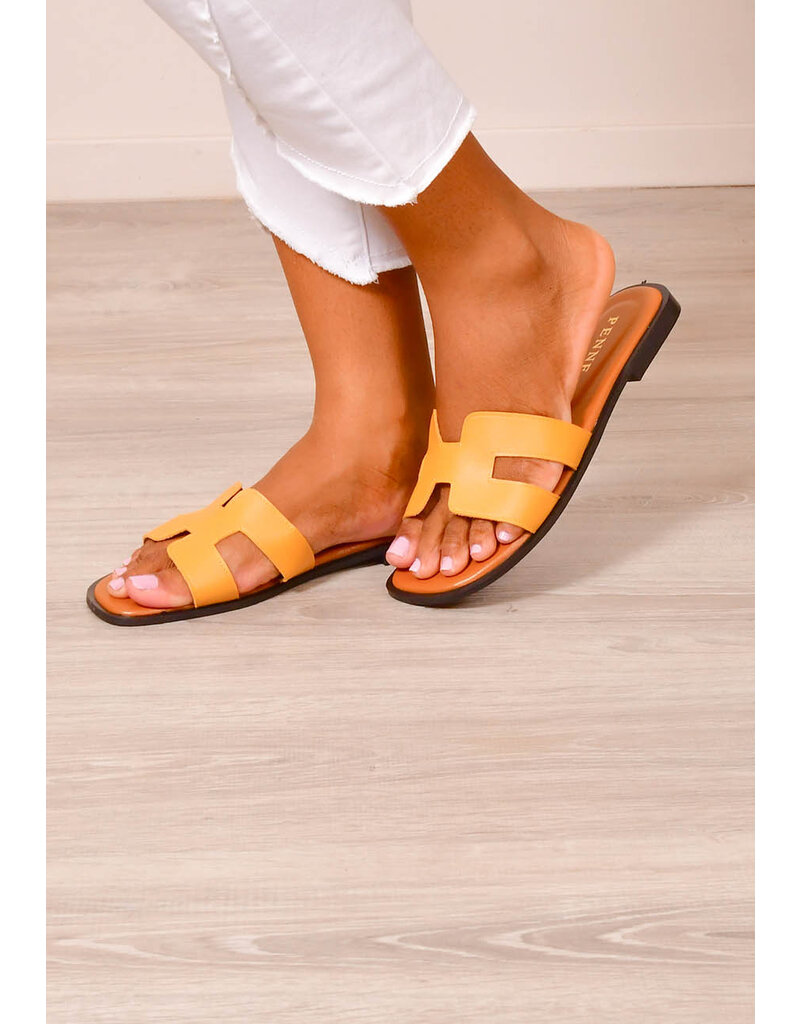 PENNE Hermes Look Slippers
