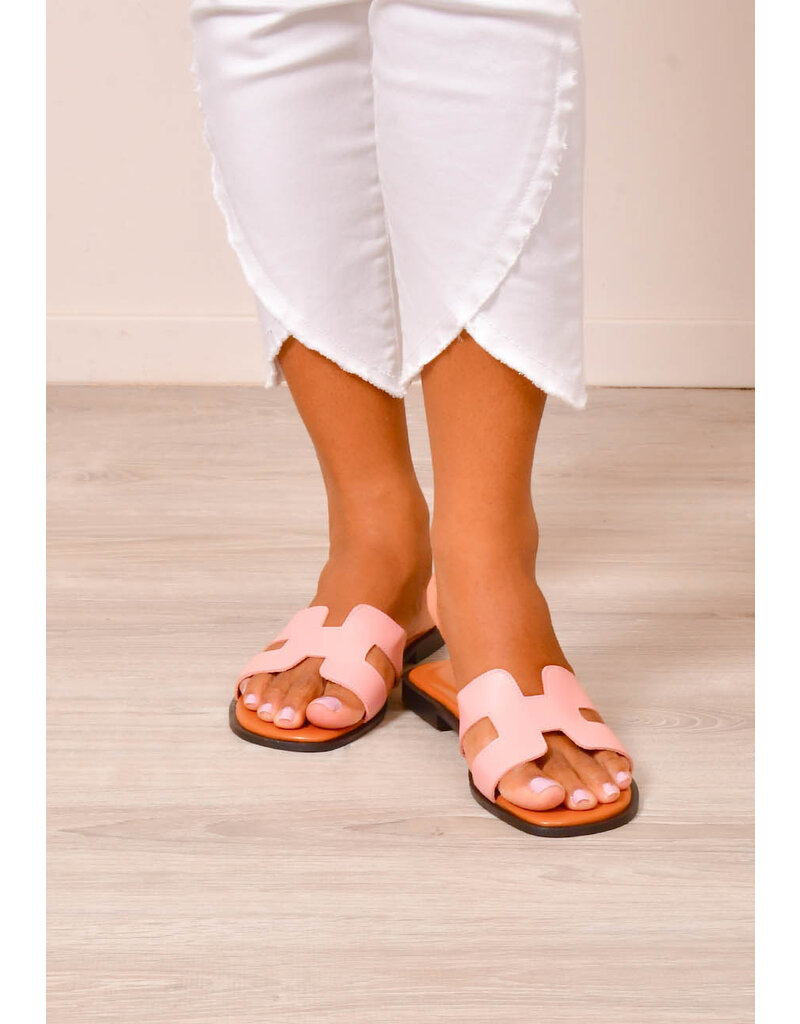 PENNE Hermes Look Slippers