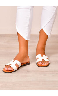 PENNE Hermes Look Slippers