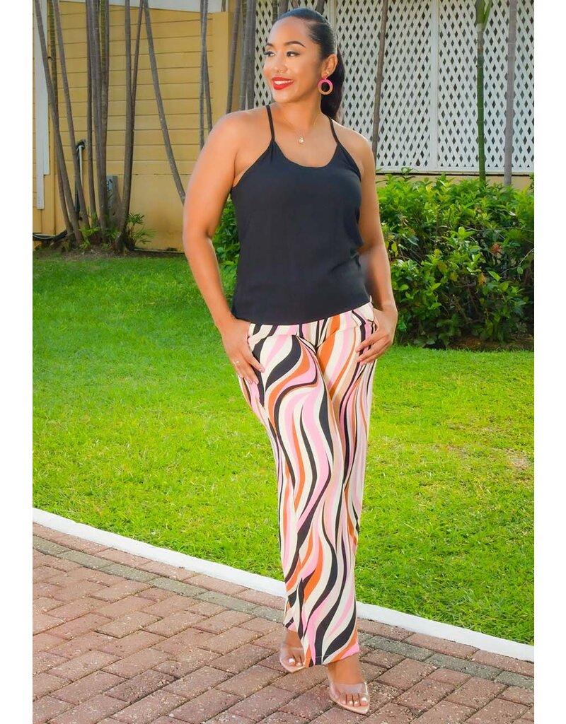 RYOCCO ZUGIA- Printed Pull On Pants
