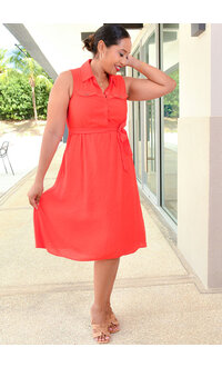 KAMLAI- Armhole with Buttons  & Collar