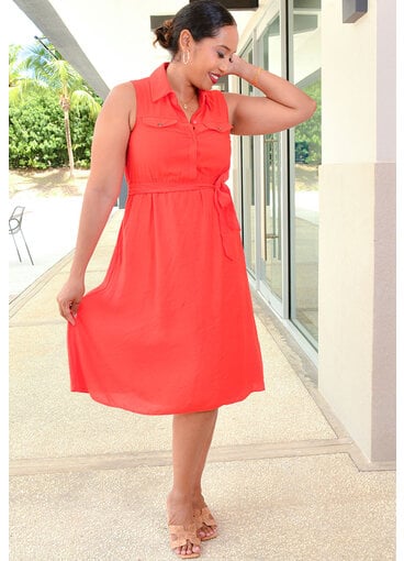 KAMLAI- Armhole with Buttons  & Collar