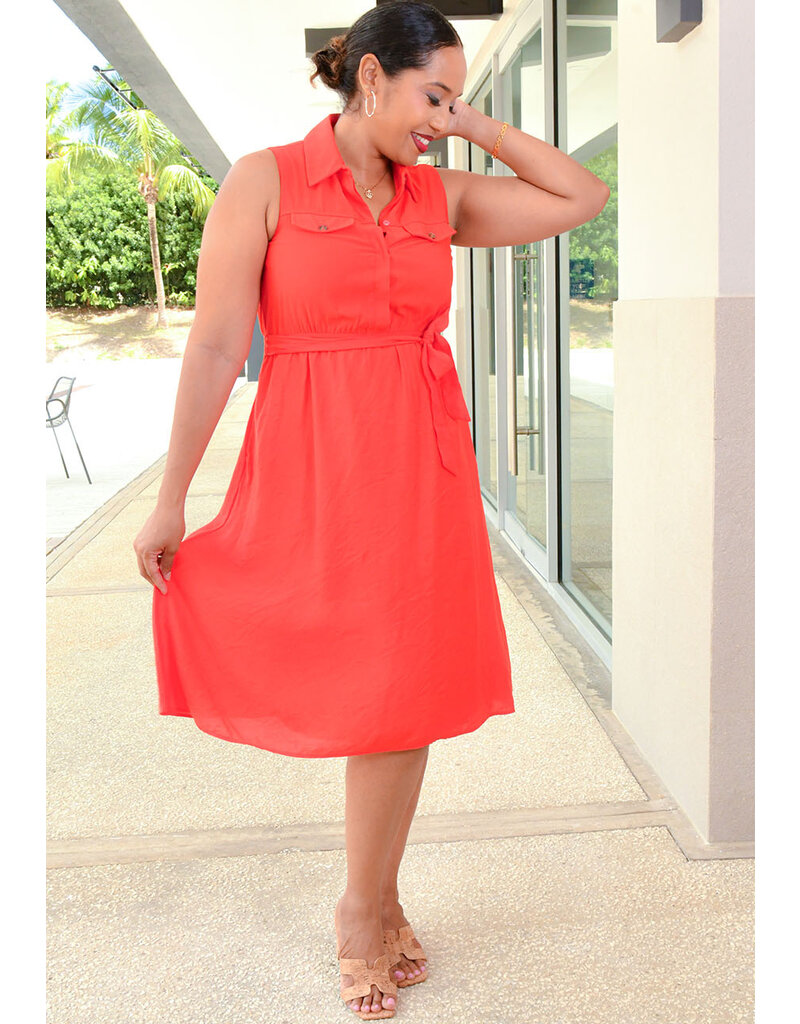 KAMLAI- Armhole with Buttons  & Collar