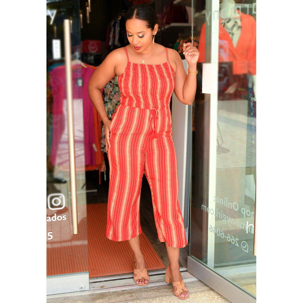 KANOK- Stripe Jumper with Elastic Top