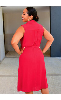 RZA- Armhole Dress with Collar & Band