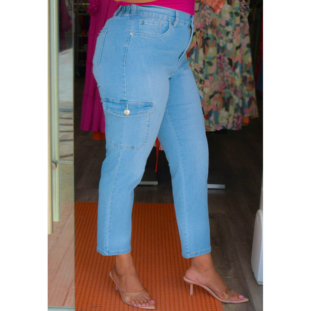 Zejia- Jeans with Side Pockets