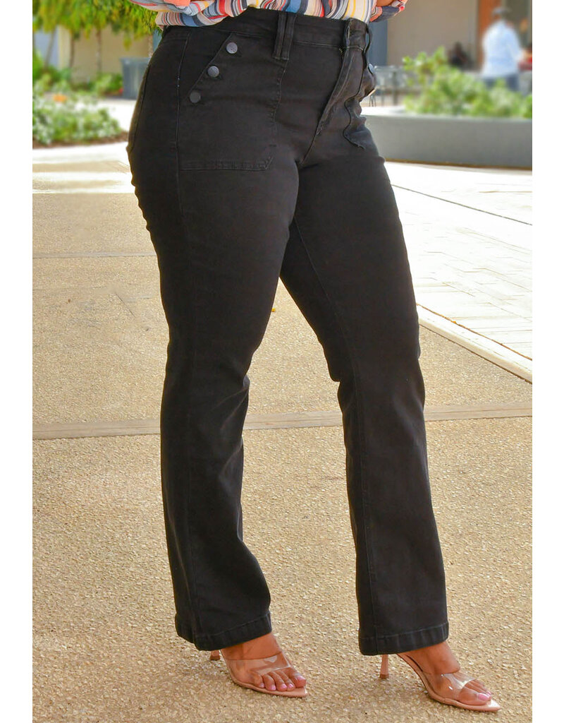Royalty ZROPI- Long Jeans with Button Pockets