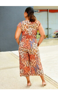RIJAKE- Printed Jumper with Buttons