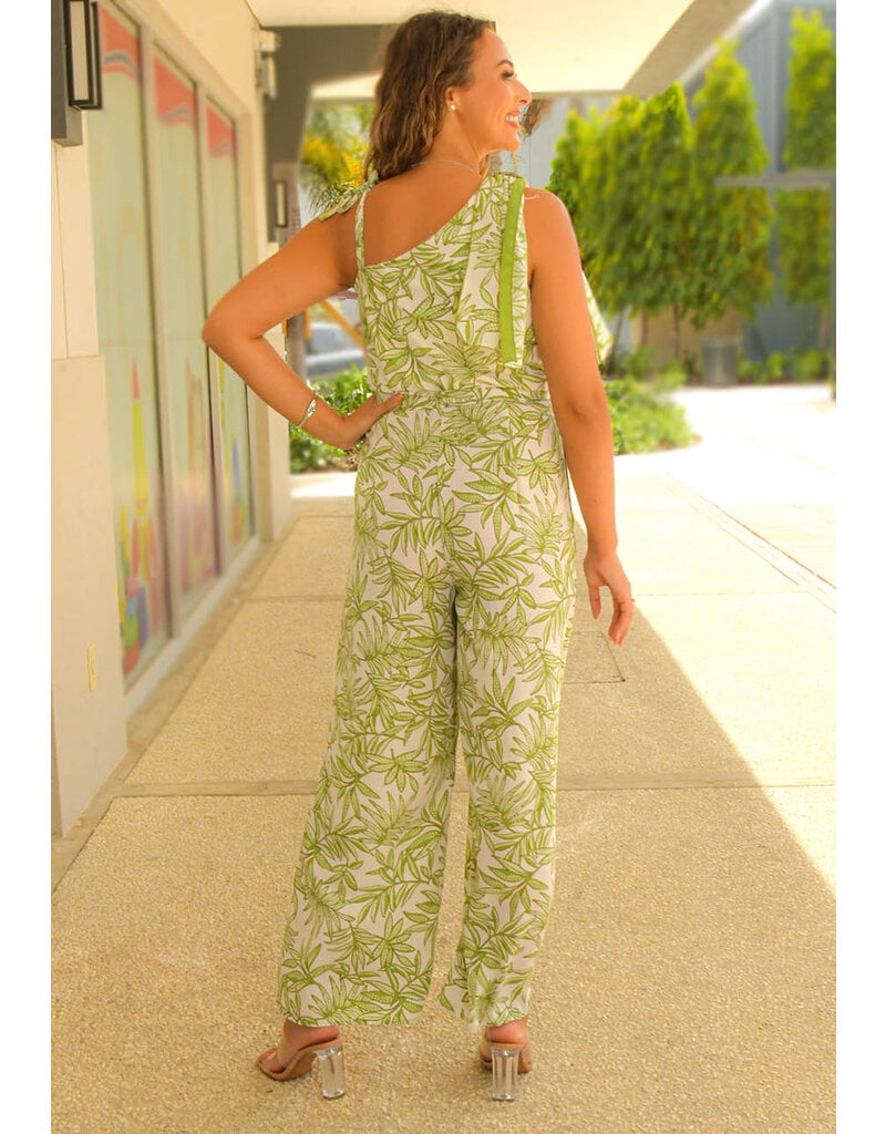REET- Printed Jumper with Bow on Shoulder