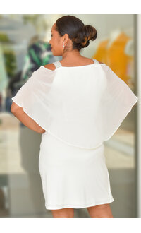 GLAMOUR INAYAH- V Neck Dress with Dynamite Straps