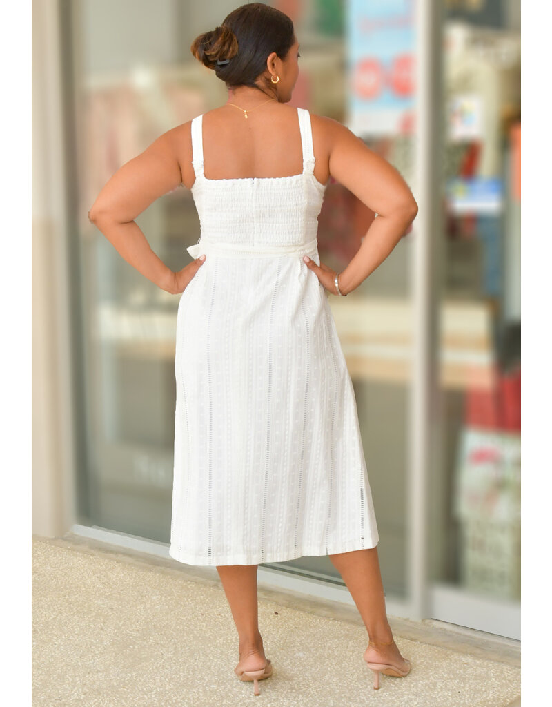 Julia Jordan KADENCE- This Strap Stitch Design Dress