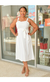 KADENCE- This Strap Stitch Design Dress