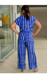MLLE Gabrielle KEMP- Tie Dye Jumper with Elastic Waist