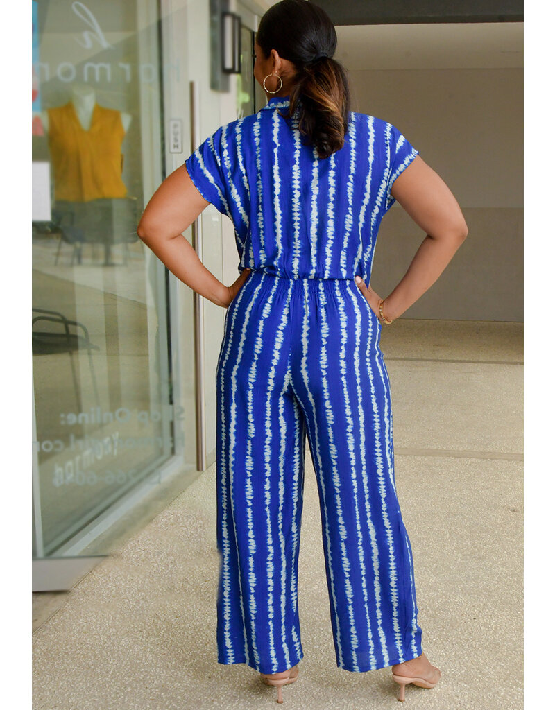 MLLE Gabrielle KEMP- Tie Dye Jumper with Elastic Waist