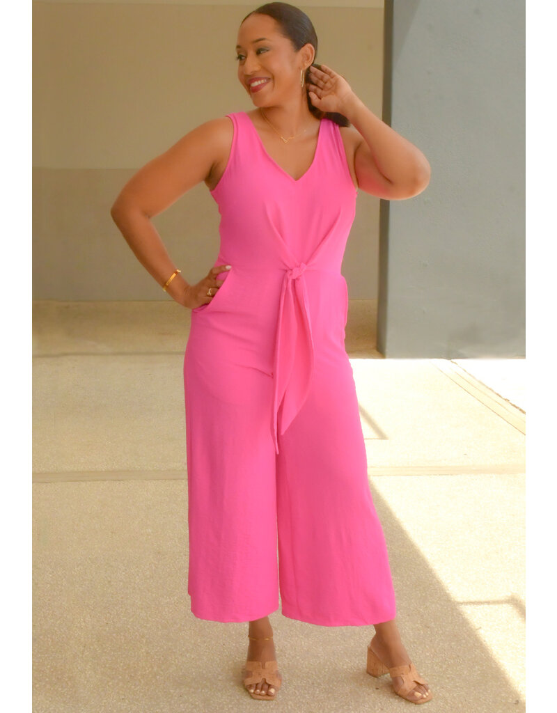 MSK ROHIA- Solid 3/4 Jumper with Pockets