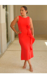 JM Studio UKAS- Solid Armhole with Rose & Frill