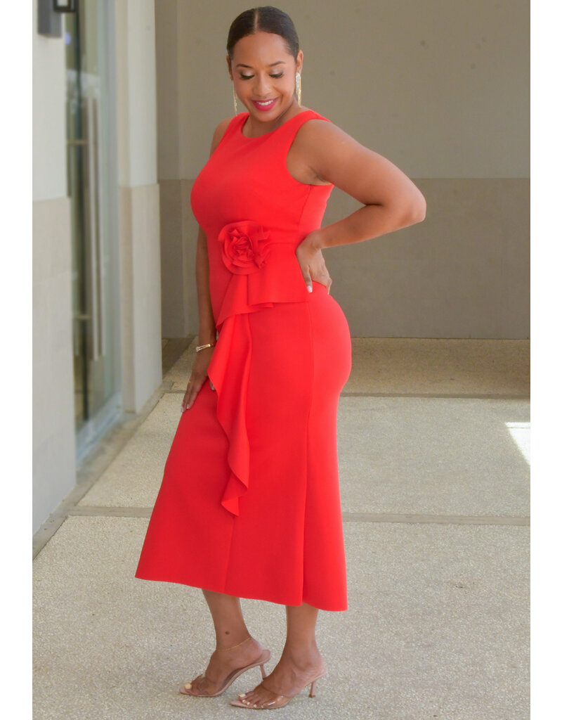 JM Studio UKAS- Solid Armhole with Rose & Frill