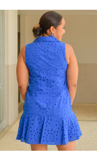 Signature KIERAN- Armhole Dress with Eyelets