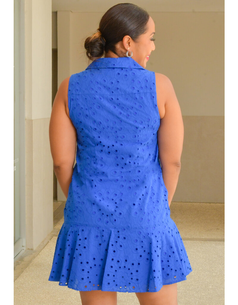 Signature KIERAN- Armhole Dress with Eyelets