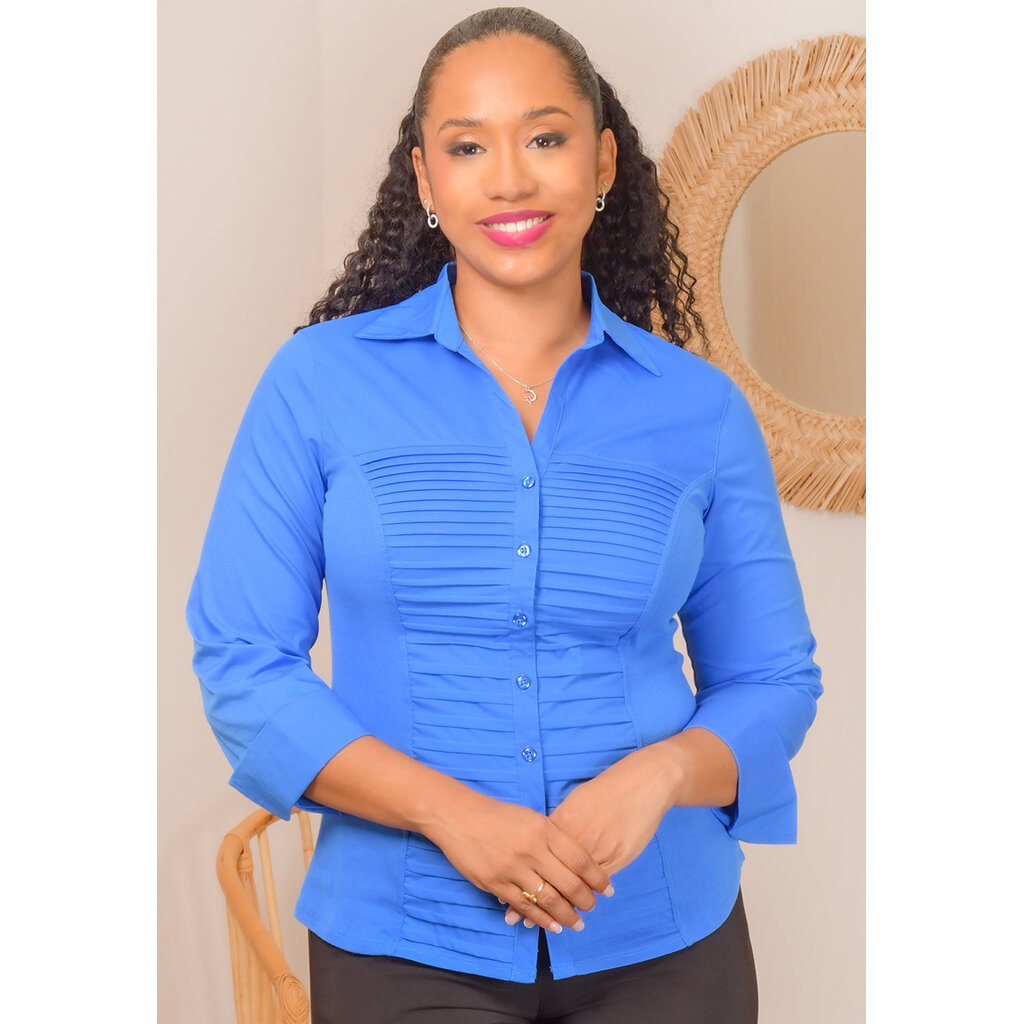 VEIT- 3/4 Sleeve with Stitches & Collar