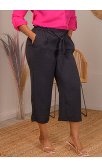 ZAC & RACHEL ZEBIE- Elastic Waist Capri with Tie