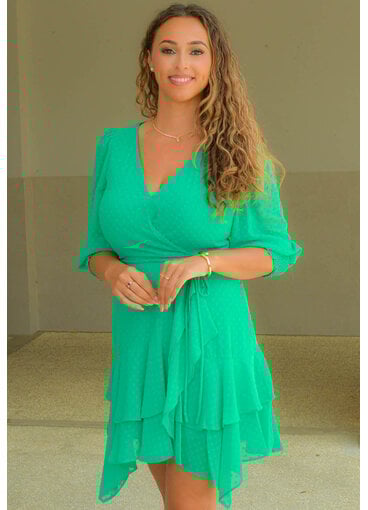 Maison Tara FUDI- Solid Dress with Lap Top