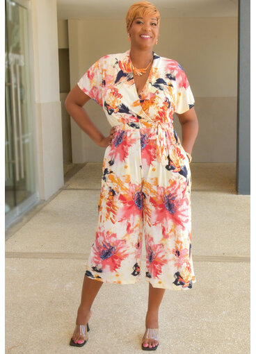 Sandra Darren IMIAH- Printed Jumper with Lap Top