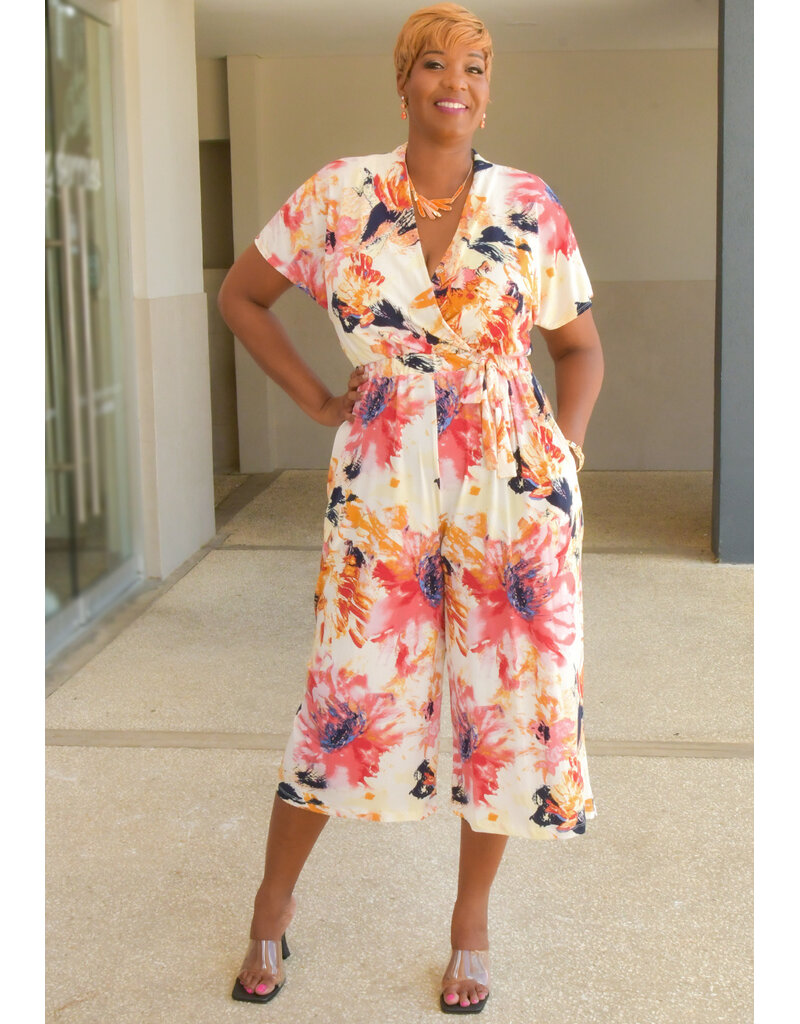 Sandra Darren IMIAH- Printed Jumper with Lap Top