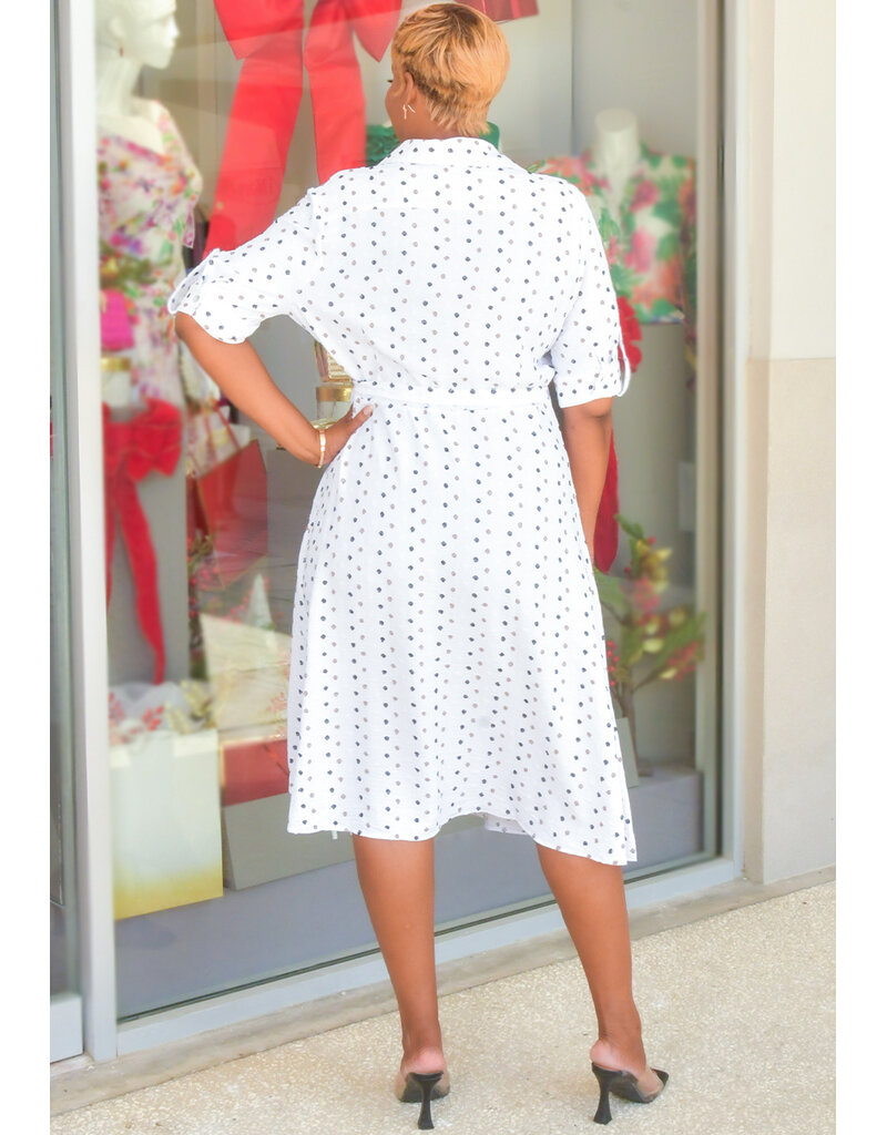 KIMIL- Button Down Dress with Collar