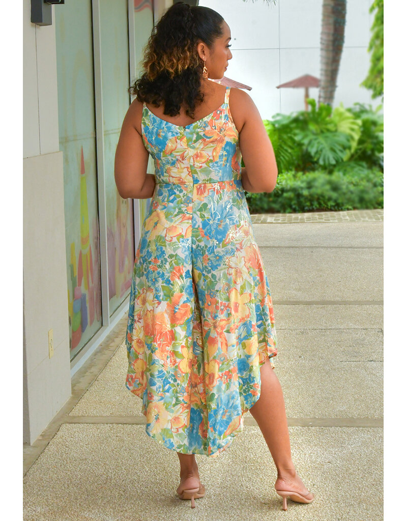 MSK KELLMAN- Foil Print 3/4 Jumper with Tie