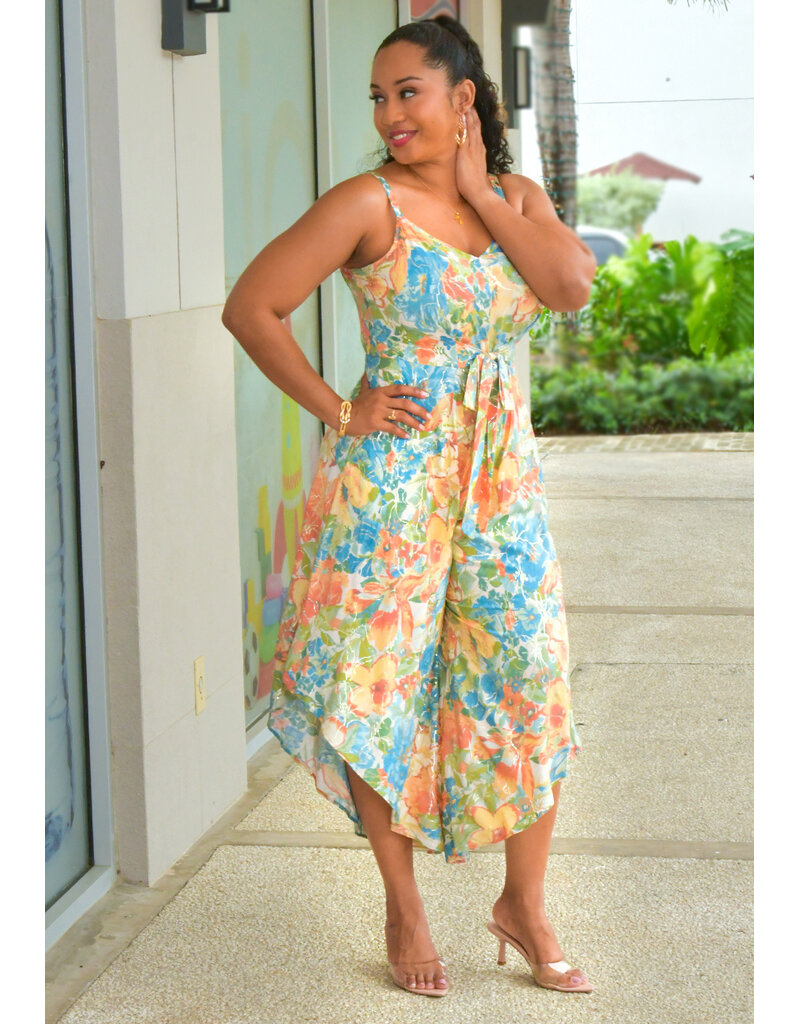 MSK KELLMAN- Foil Print 3/4 Jumper with Tie