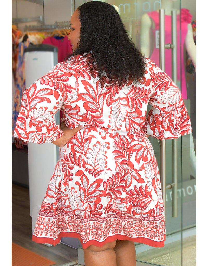 MLLE Gabrielle KEATING- Plus Size 3/4 Sleeve with Split Neck