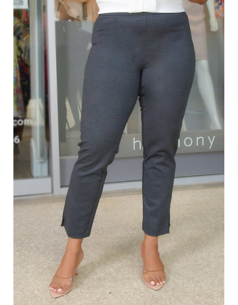 ZAC & RACHEL ZIACY- Plaid Pull-On Pants